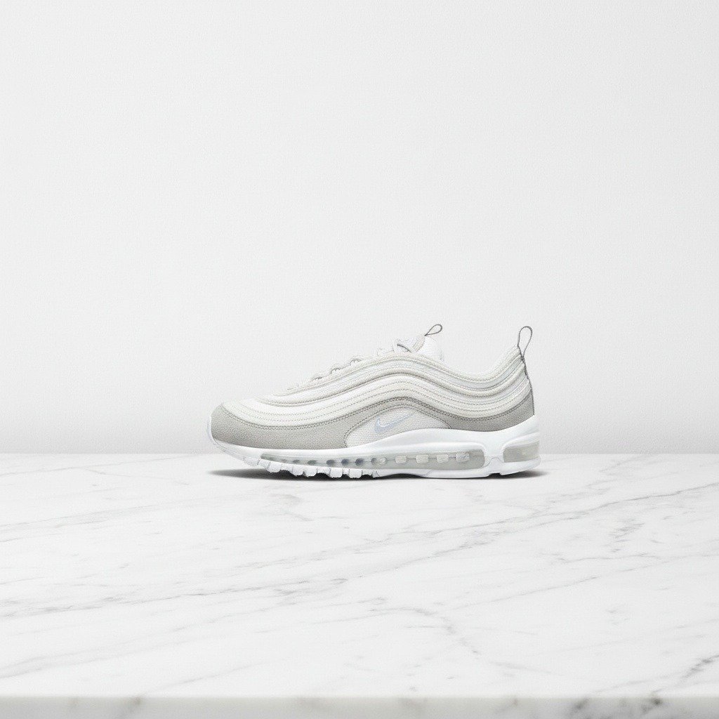 Buty sportowe Nike Air Max 97 SE South Korea, wygodne sneakersy unisex na co dzień, biało platynowe, DX3279-010