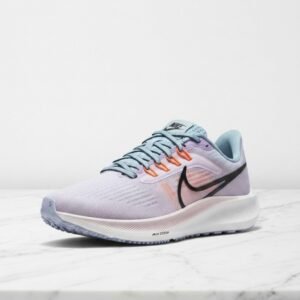 Buty do biegania NIKE Air Zoom Pegasus 39 Doll Black, wygodne na co dzień, unisex, fioletowo błękitne DH4072-500