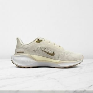 Buty do biegania Nike Air Zoom Pegasus 41, kremowo złote, wygodne na co dzień, unisex, FD2723-005