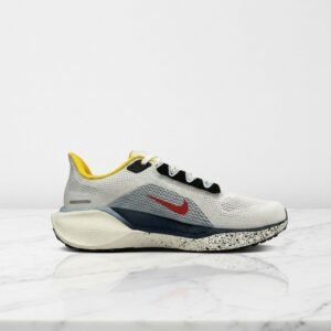 Buty sportowe do biegania i na co dzień, Nike Air Zoom Pegasus 41, biało żółte, wygodne, męskie HJ9068-100