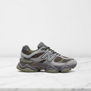 Buty New Balance 9060 Blacktop Dark Moss, wygodne sneakersy unisex na co dzień, fioletowo brązowe, idealne do wielu stylizacji U9060PH