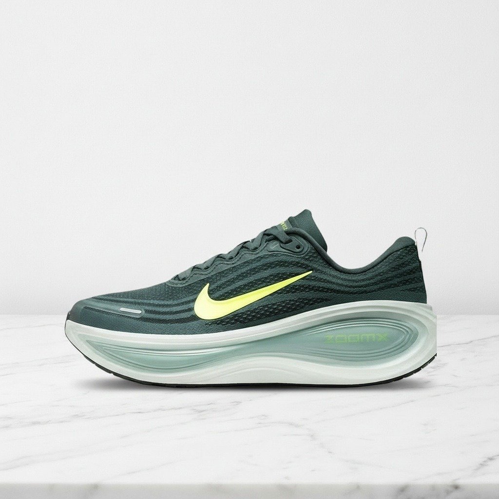 Buty sportowe Nike Vomero Plus dla ciebie na co dzień, zielono-biały kolor, siatkowa cholewka, unisex HV8150-300
