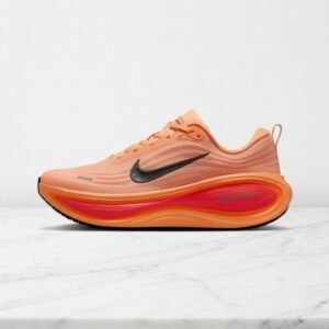 Buty sportowe Nike Vomero Plus Orange Pulse na co dzień, wygodne sneakersy unisex, pomarańczowe, tekstylno-syntetyczne, HV8150-801