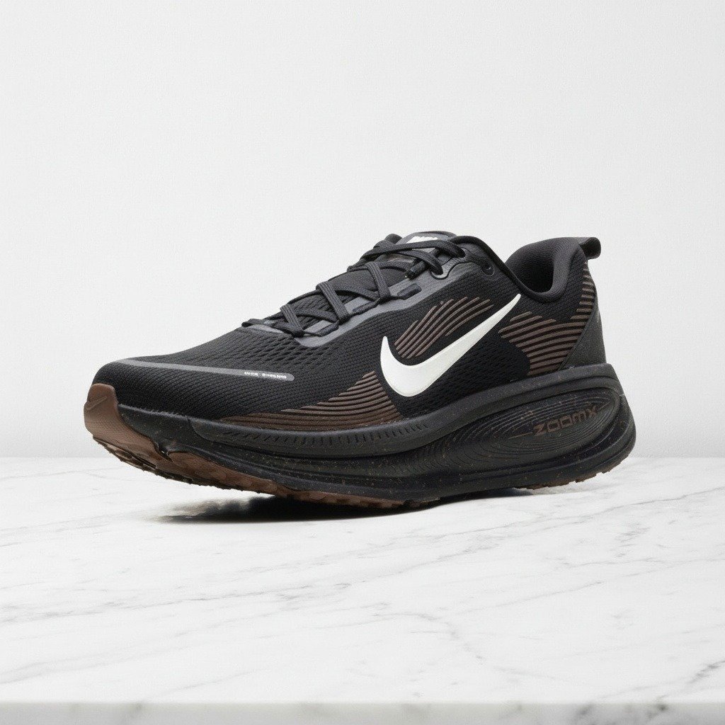 Nike Vomero 18 Coffee Bean, buty do biegania na co dzień, miękka amortyzacja, oddychają, unisex, czarno-brązowe IH4454-001