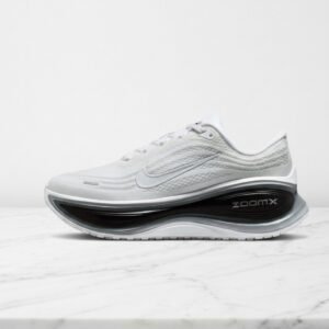 Buty do biegania Nike Vomero Plus unisex, biało szare, lekkie i wygodne na co dzień, oddychająca siatka, II7181-102