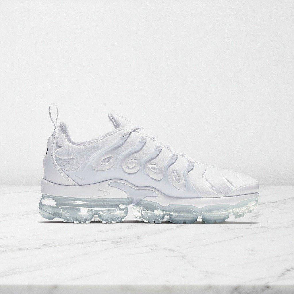 Buty Nike Air VaporMax Plus White Platinum na co dzień, unisex, wygodna poduszka powietrzna 924453-100