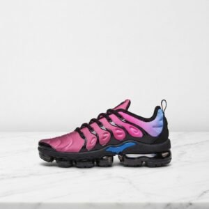 Nike Air VaporMax Plus Red Violet Blue, sneakersy męskie do noszenia na co dzień, lekki syntetyk i siatka, poduszka powietrzna AO4550-001