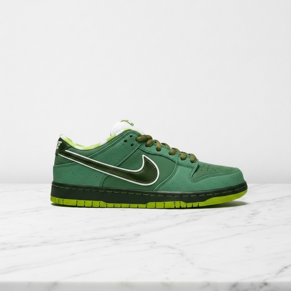 Buty sneakersy Nike SB Dunk Low Concepts Green Lobster na co dzień, wygodne, unisex, zielone, BV1310-337