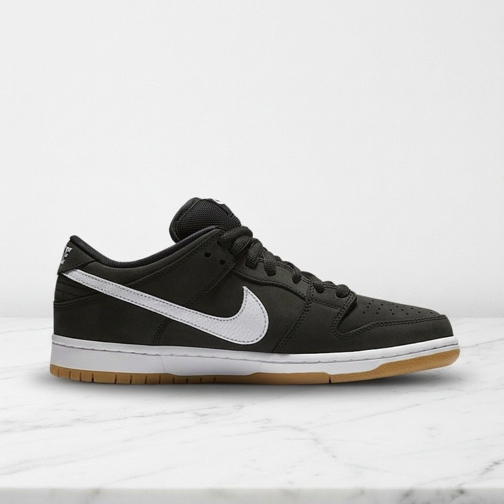 Buty Nike SB Dunk Low Pro ISO Orange Label na co dzień, czarno-białe, wygodne, unisex, pasują do wielu stylizacji, CD2563-001