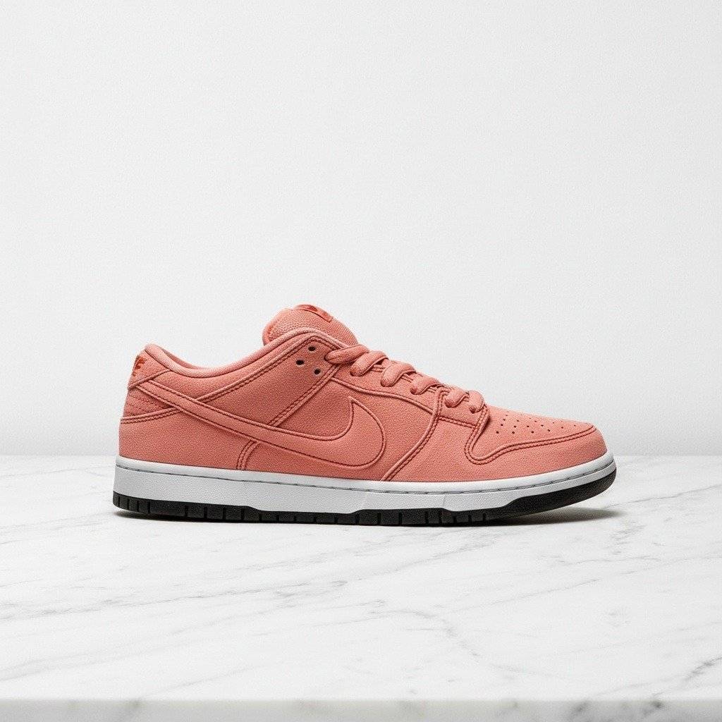 Nike SB Dunk Low Pro Pink Pig, różowe sneakersy damskie na co dzień, miękki zamsz i wygodna amortyzacja Zoom Air CV1655-600