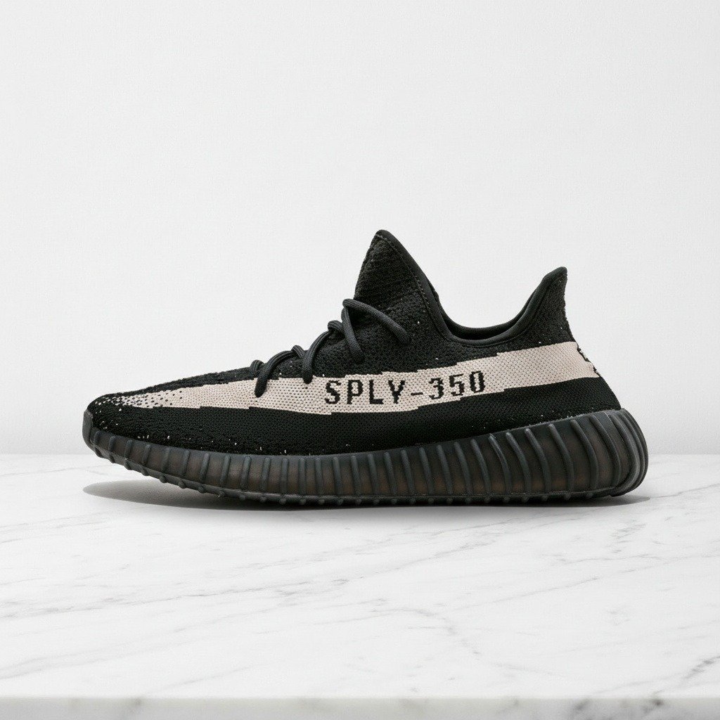 Buty Adidas Yeezy Boost 350 V2 Oreo na co dzień, unisex, wygodna amortyzacja Boost, czarno-białe, BY1604