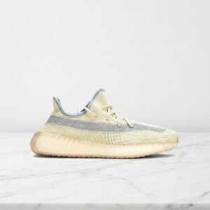 Buty na co dzień Adidas Yeezy Boost 350 V2 Linen, wygodne sneakersy unisex, miękka dzianina, beżowo szare FY5158