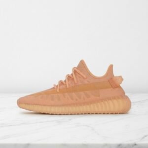 Buty na co dzień Adidas Yeezy Boost 350 V2 Mono Clay, lekkie i przewiewne, pomarańczowe, unisex GW2870