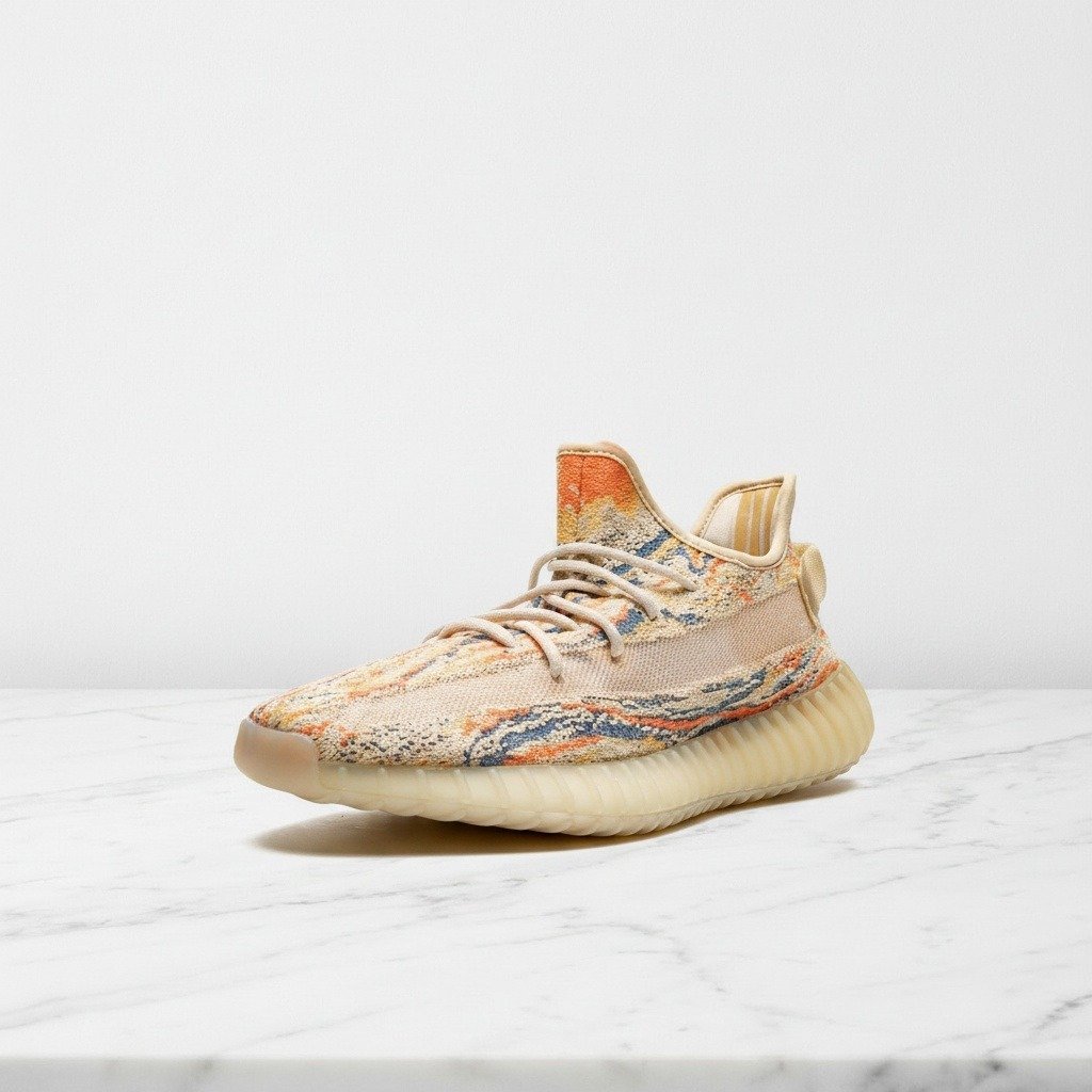 Buty adidas Yeezy Boost 350 V2 MX Oat dla niego i dla niej, wygodna piana Boost na co dzień, beżowe wielokolorowe GW3773