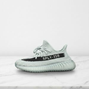 Buty Yeezy Boost 350 V2 Salt od Adidas, unisex, wygodne na co dzień, dzianina Primeknit, szaro czarne HQ2060