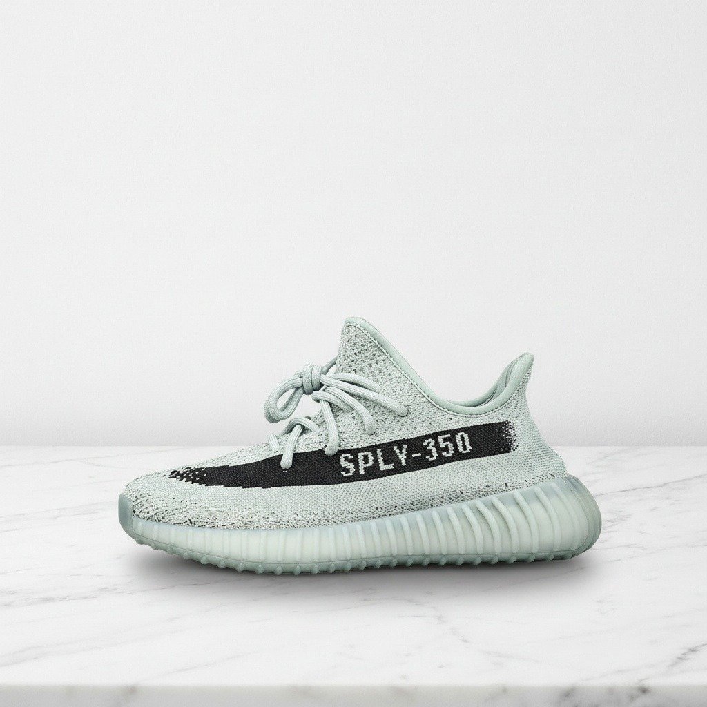 Buty Yeezy Boost 350 V2 Salt od Adidas, unisex, wygodne na co dzień, dzianina Primeknit, szaro czarne HQ2060