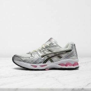 Buty na co dzień dla niej, ASICS GEL-Kayano 14 Cream Sweet Pink, wygodne sneakersy różowo czarne 1203A537-103