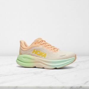 Hoka Bondi 9 Frost Pale Tangerine