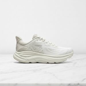 Buty Hoka Clifton 10 Oatmeal Oat Milk dla niego, lekkie i wygodne na co dzień, beżowo-kremowe, oddychająca siatka 1162030-OLTM