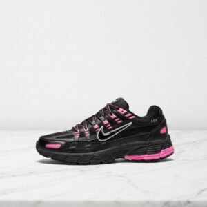 Nike P-6000 sneakersy unisex na co dzień, czarno różowe, siatka i tekstylna cholewka, wygodna pianka, idealne do codziennych stylizacji, CD6404-600