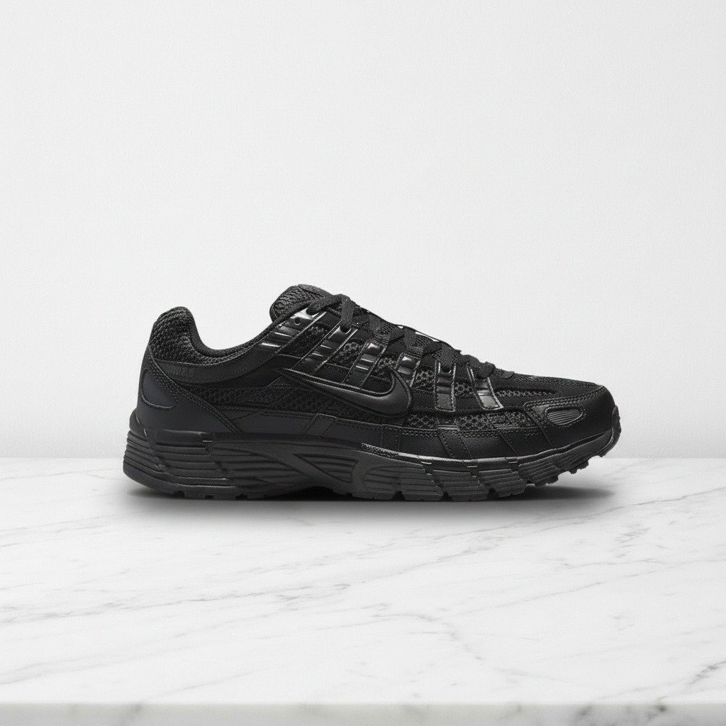 Buty codzienne Nike P-6000 Premium Triple Black, unisex, czarne, wygodne na cały dzień, do wielu stylizacji, FQ8732-010