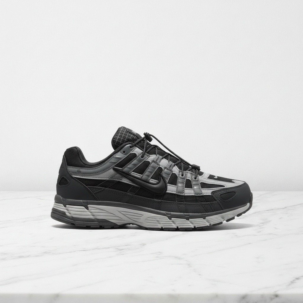 Nike P-6000 Anthracite Smoke Grey, codzienne sneakersy unisex, wygodne na cały dzień, antracytowo szare, HQ3818-001