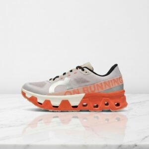 Buty do biegania i na co dzień On Cloudmonster Hyper, unisex, szaro pomarańczowe, lekkie i wygodne na cały dzień 3ME10131906
