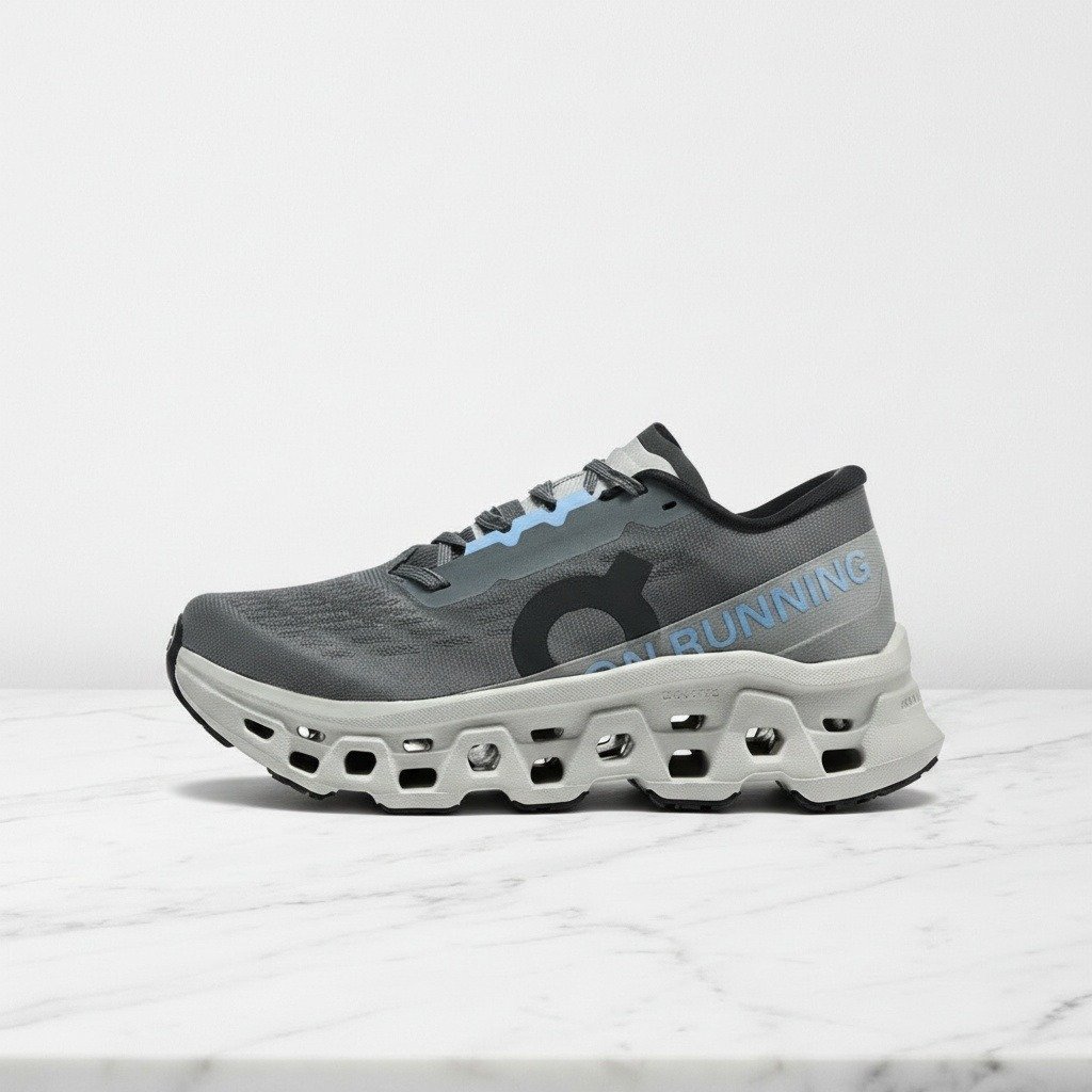 Buty ON Cloudmonster 3 Rock Silver na co dzień, wygodne sneakersy unisex, szary, idealne do codziennych stylizacji 3MG10054857