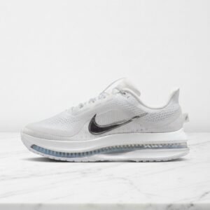 Buty do biegania Nike Pegasus Premium na co dzień, biało-szare, lekka siatka, unisex, wygodna amortyzacja, HQ2593-102