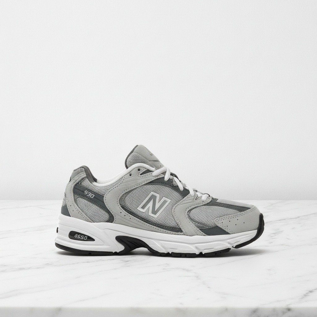 Buty New Balance MR 530 CB w kolorze szarym, zamsz i siatka, wygodne na co dzień, unisex MR530CB
