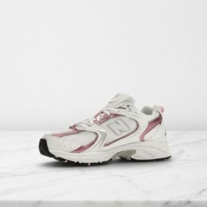 Wygodne sneakersy New Balance 530 White Pink na co dzień