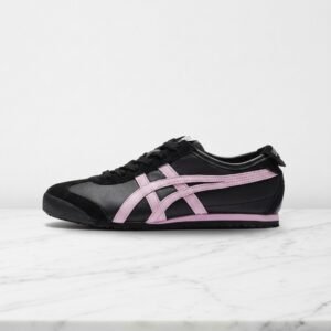 Buty damskie na co dzień, Onitsuka Tiger Mexico 66 Patou Black Pink, czarno-różowe, 1183C380-001