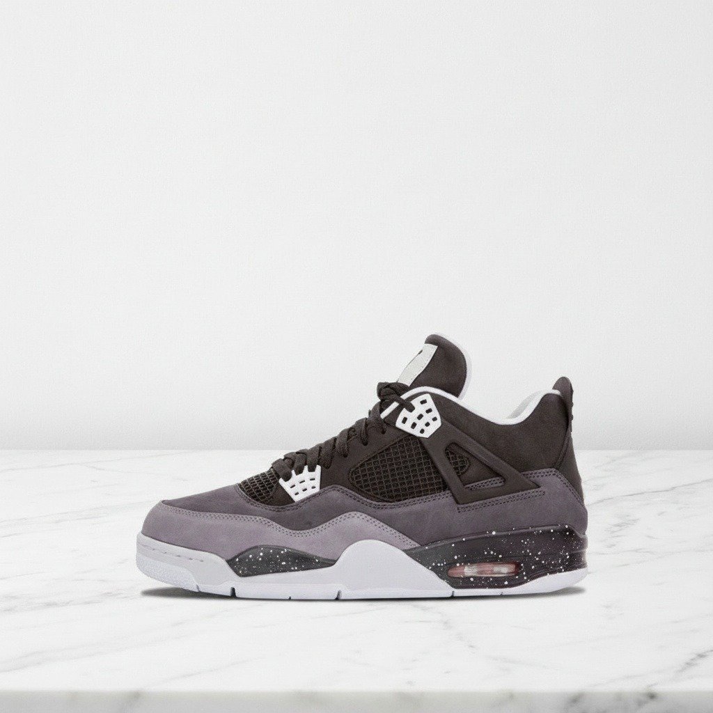 Sneakersy męskie Air Jordan 4 Fear Pack szary, czarny 626969-030