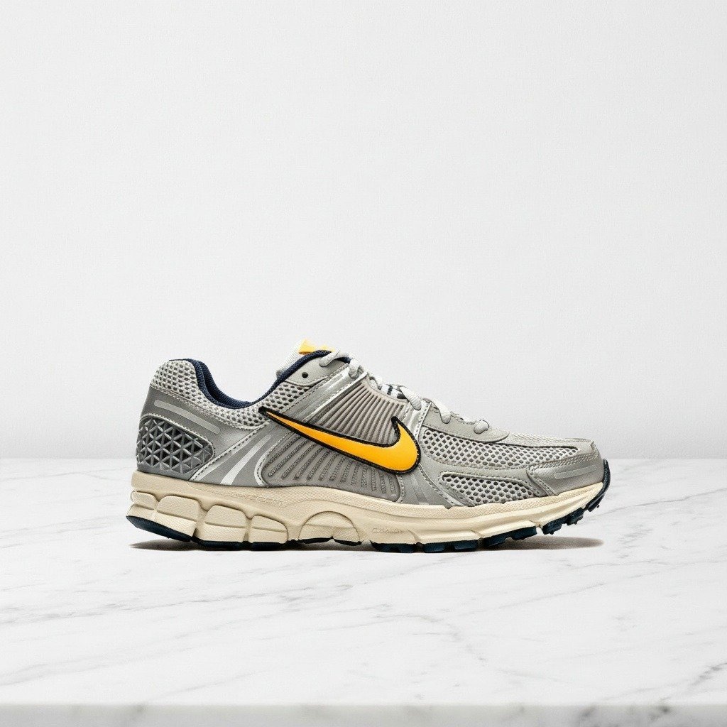 Nike Zoom Vomero 5 Ms, szare sneakersy unisex na co dzień, wygodna amortyzacja, FJ4151-001