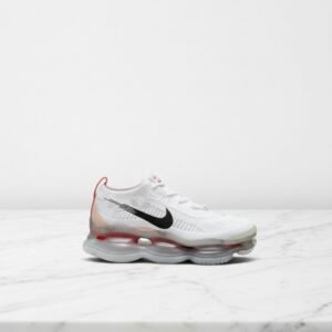Buty Nike Air Max Scorpion Flyknit, kolorystyka Lunar New Year Leap High, wygodne na cały dzień, biało-czerwone, unisex FD4319-101