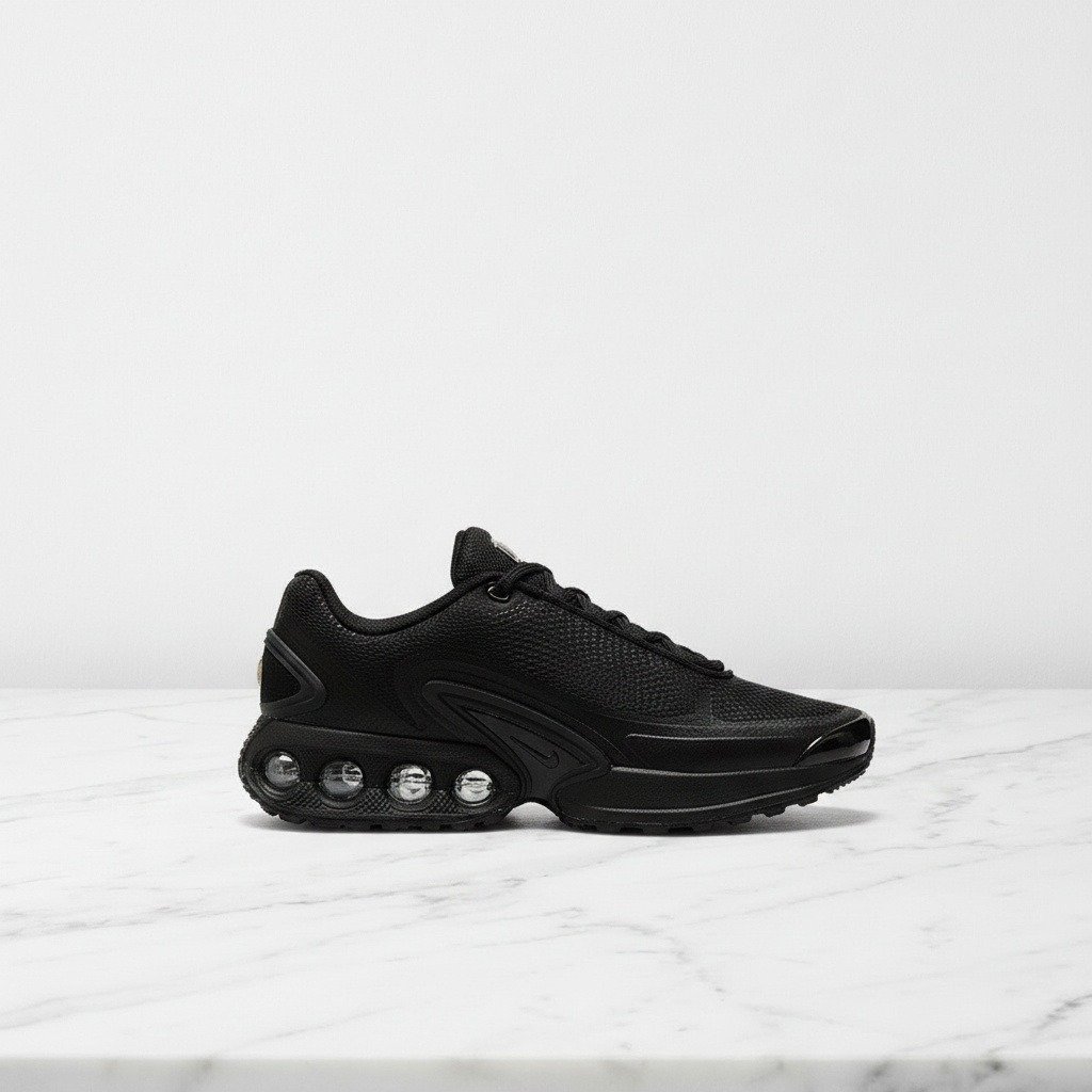 Nike Air Max Dn Black Metallic Grey, wygodne sneakersy na co dzień, unisex DV3337-006