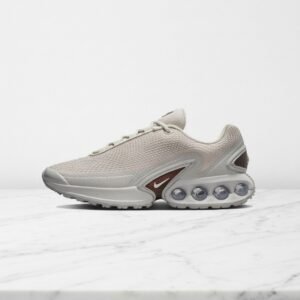 Nike Air Max Dn Light Orewood Brown, wygodne sneakersy unisex na co dzień, beżowo-szare, komfort na cały dzień, FJ3145-101