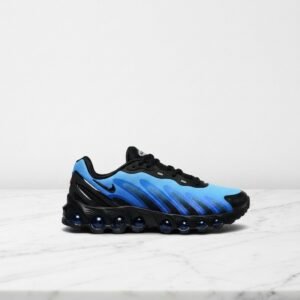 Buty sportowe na co dzień, Nike Air Max DN8, niebiesko czarne, wygodna niska cholewka, męskie FQ7860-001