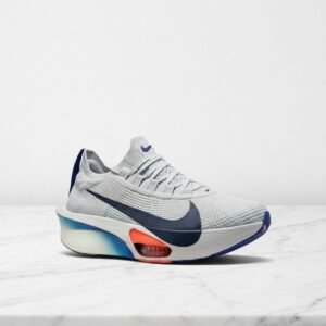 Nike Alphafly 3 Football Grey, wygodne sneakersy unisex na co dzień, szaro-niebieska cholewka z siatki, FD8311-001