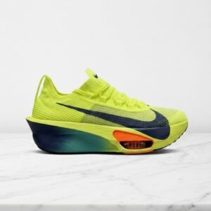 Buty do biegania Nike Alphafly 3 Volt dla Ciebie, unisex, wygodna dzianinowa cholewka, żółto-niebieskie, na co dzień i trening, FD8311-700