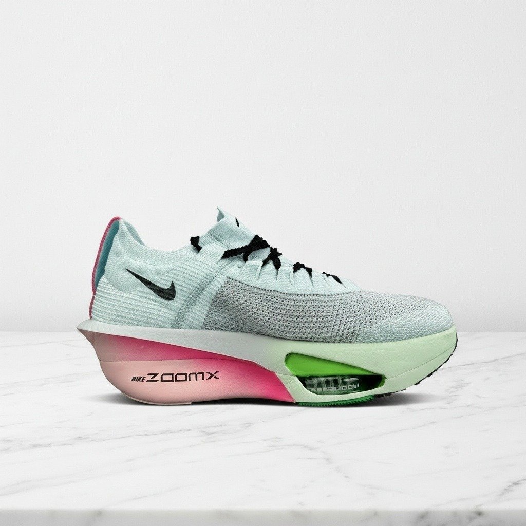 Nike Air Zoom Alphafly Next% 3 na co dzień, błękitno różowe sneakersy unisex, Glacier Blue Mint Foam, lekkie i wygodne FD8315-400