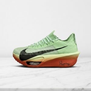 Buty do biegania Nike Alphafly 3 ZoomX, kolor Eliud Kipchoge, wygodne na co dzień i na trening, miętowo-pomarańczowe, unisex HJ7041-300