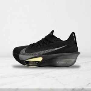 Nike ZoomX Alphafly 3 Metallic Medium Ash, wygodne buty do biegania na co dzień i na maraton, unisex, czarno-szare HV6350-001