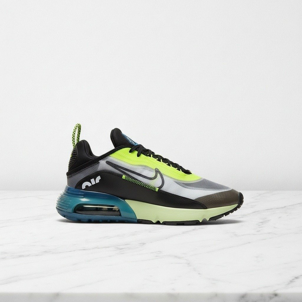 Buty Nike Air Max 2090 Volt Valerian Blue na co dzień, unisex, wygodna amortyzacja Max Air, BV9977-101