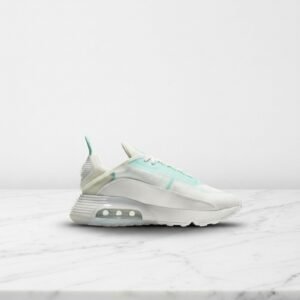 Hej, poznaj Nike Air Max 2090 Sail, wygodne sneakersy unisex na każdy dzień, biel z turkusem, CK2612-101