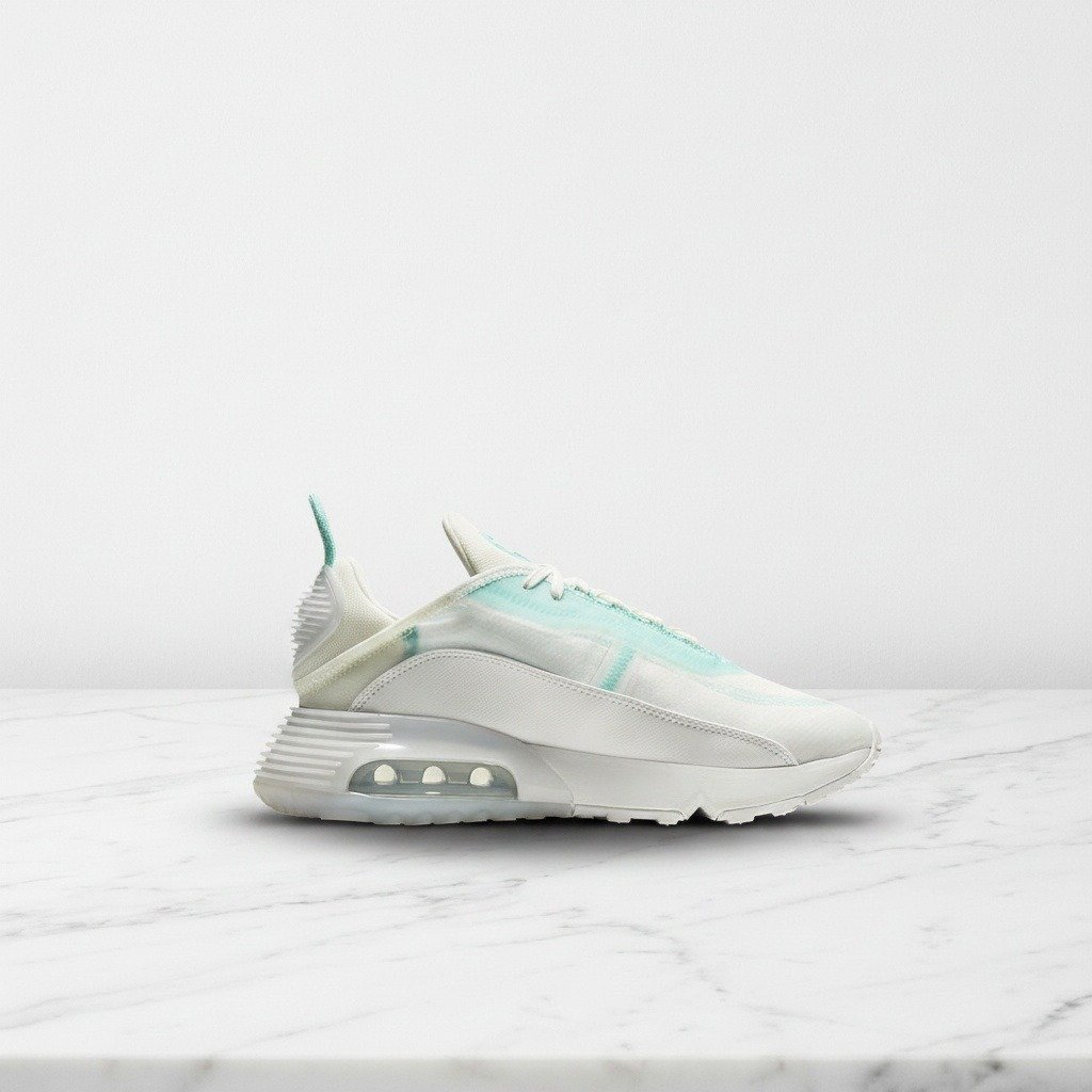 Hej, poznaj Nike Air Max 2090 Sail, wygodne sneakersy unisex na każdy dzień, biel z turkusem, CK2612-101