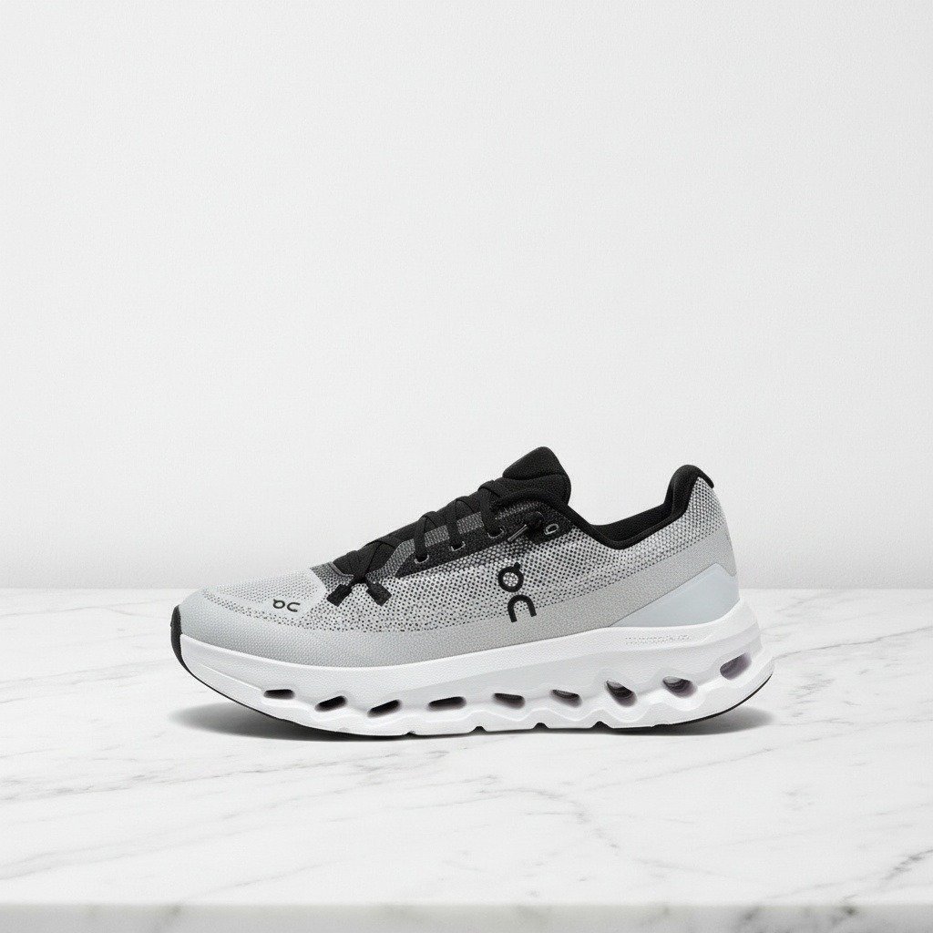 Wygodne sneakersy unisex ON Cloudtilt Black Ivory, czarno-białe, tekstylny materiał na co dzień, idealne do codziennych stylizacji 3ME10101430