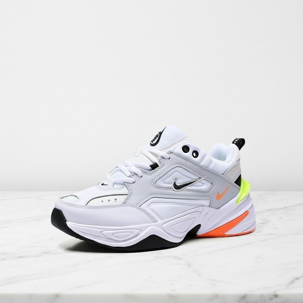 Nike M2K Tekno Pure Platinum Sail, wygodne buty unisex na co dzień, biało-szare AV4789-004