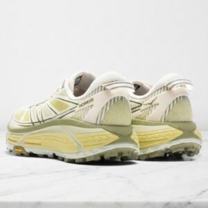 Buty trailowe Hoka Mafate Speed 2 w kolorze beżowo-żółtym, wygodne na co dzień i w teren, unisex 1126851-ENG