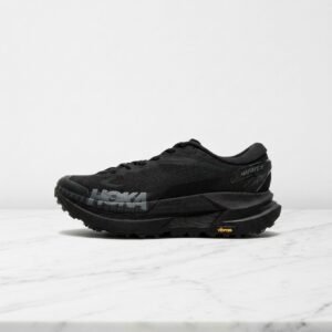 Buty Hoka U Mafate X na co dzień, czarne, unisex, wygodna amortyzacja i pewna przyczepność Vibram, 1173310-BCKST